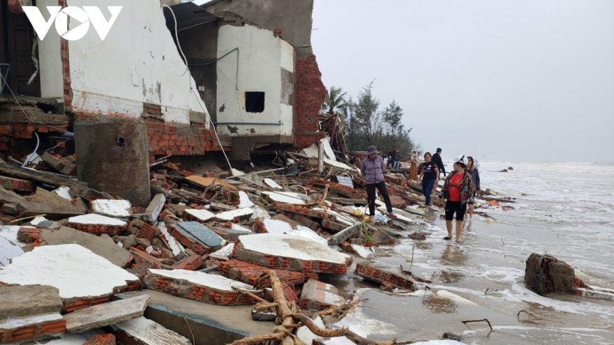 Storm Vamco wreaks havoc in Quang Nam